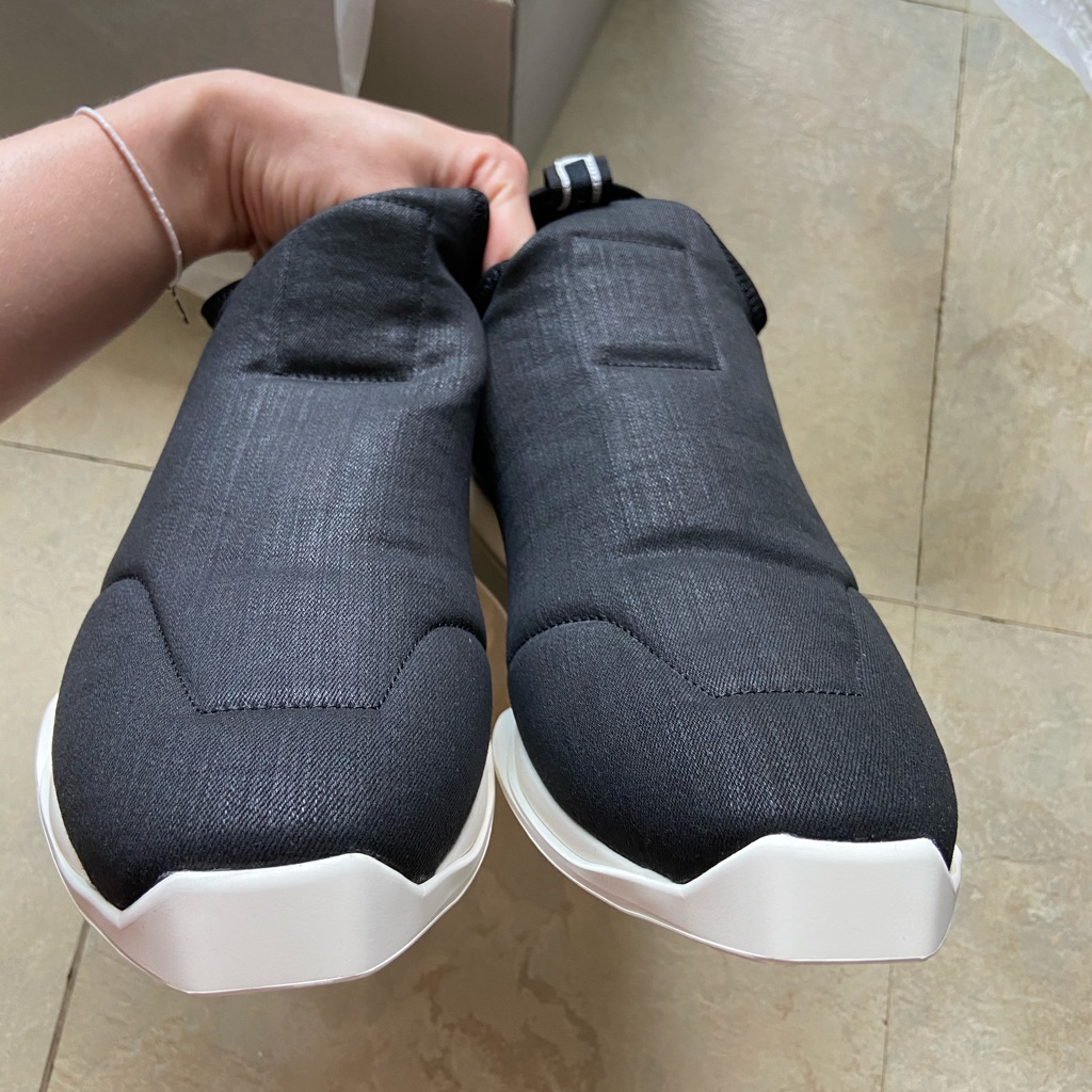 Rick Owens Runners Size 42 Brand New Black